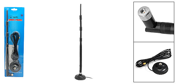 2.4GHz 13dBi WiFi Router Wireless SMA Booster Antenna